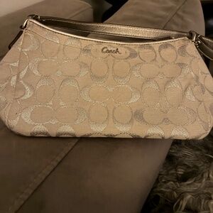 Vintage Coach wristlet